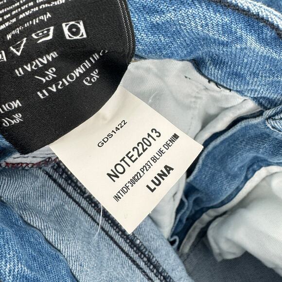 Ines De La Fressage High Rise‎ Straight Luna Jeans Blue Size 27 - Picture 5 of 11